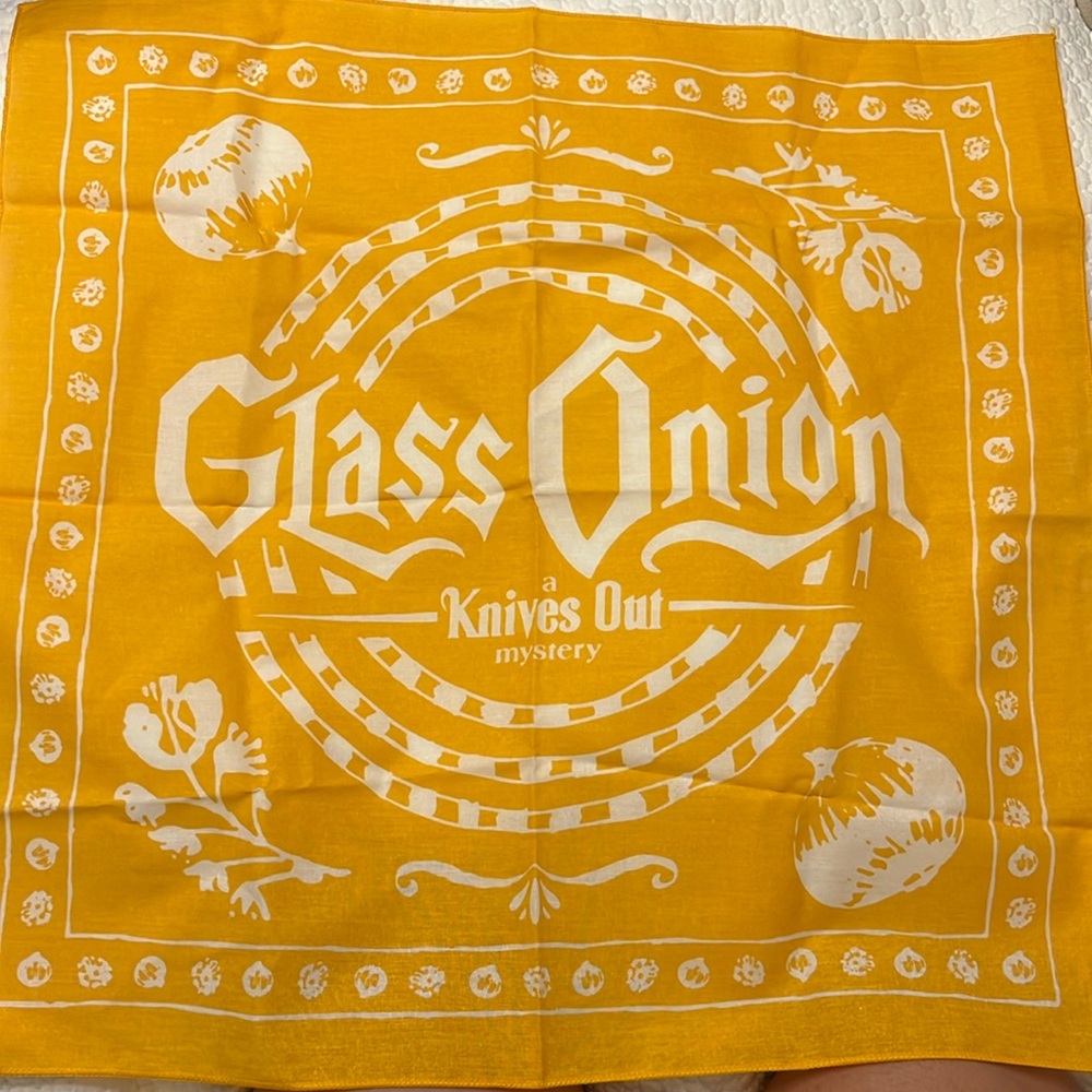 Gold Bandana Glass Onion